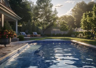 Custom Pool Design & Build in Northville