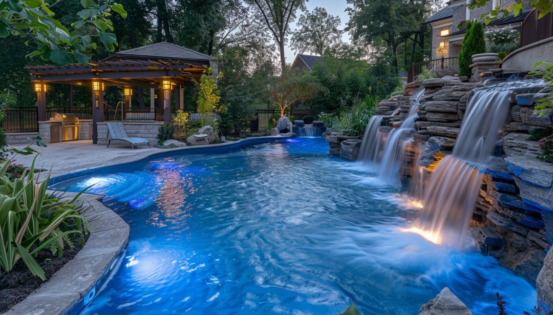 Dream Pools: Custom Features Only Possible with Gunite